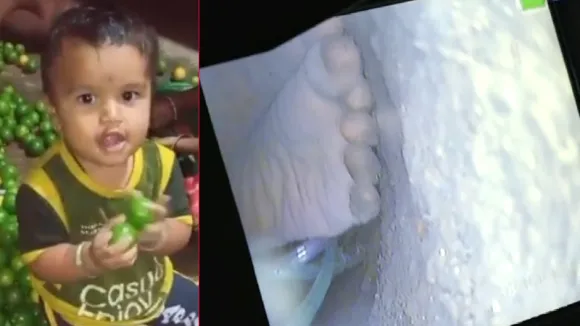 Karnataka: Officials work overnight to rescue child trapped inside 16-feet-deep borewell