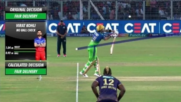 Navjot Singh Sidhu backs Kohli amidst waist-height no ball controversy