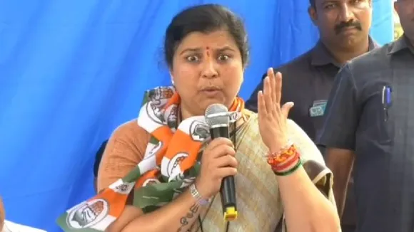 ‘BJP-JDS has replaced Ujjwala Yojana with Prajwala Yojana,’ : Anjali Nimbalkar takes jibe at Prajwal Revanna