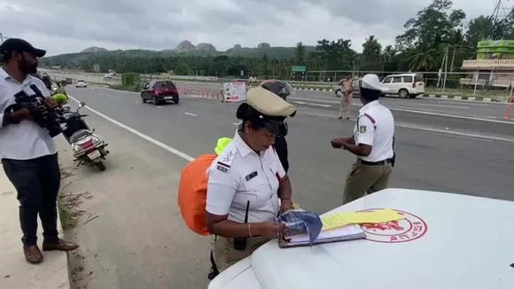 Traffic police install 71 AI-enabled cameras across Bengaluru-Mysuru expressway to monitor offences