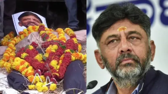 BJP-JD(S) leaders hold protest in Tumkur against Rs 984 crore canal construction project