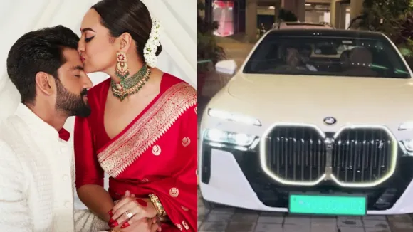 Zaheer Iqbal gifts Sonakshi Sinha a lavish BMW i7 Electric Sedan worth over ₹2 Crore