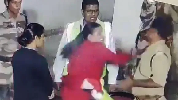Contradictory versions of incident emerge as SpiceJet staff slaps CISF personnel on camera