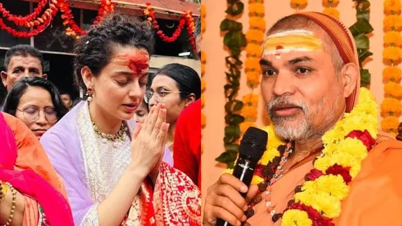 Shankaracharya ji is insulting the dignity of Hindu religion: Kangana Ranaut 
