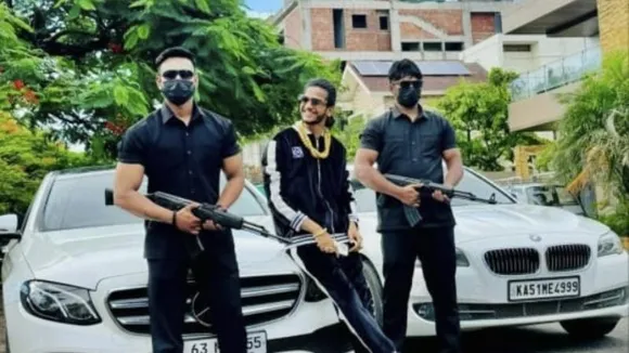 Bengaluru: Social media influencer arrested for posing with fake AK-47