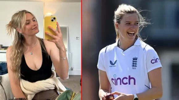 England’s rising star cricketer Lauren Bell captivates fans with skill and beauty