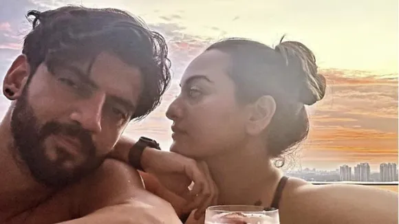 Sonakshi Sinha and Zaheer Iqbal embrace newlywed bliss with romantic sunset posts