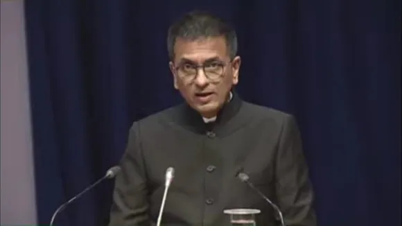 CJI DY Chandrachud highlights importance of strong legal apparatus for economic growth in India