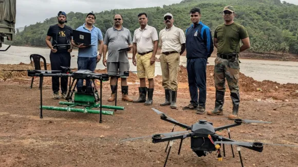 Karnataka: Latest drone technology is being used to identify lorry driver at hill collapse site 