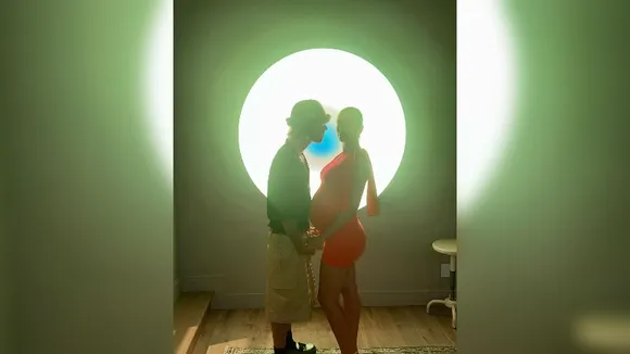 Justin, Hailey share adorable photos; hint at baby's gender