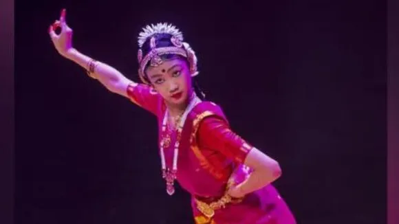 13-year-old Chinese girl makes history with Bharatanatyam Arangetram in China