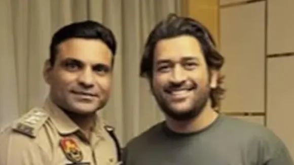 MS Dhoni reunites with Joginder Sharma after 12 years