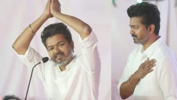 Tamil Nadu politics: Thalapathy Vijay unveils Tamilaga Vetri Kalagam Party flag and anthem