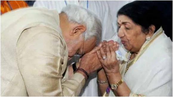 PM Narendra Modi pays tribute to Lata Mangeshkar on her 95th birth anniversary