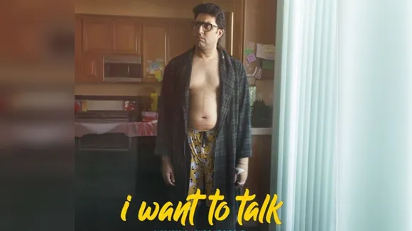 Abhishek Bachchan stuns fans with raw, pot-bellied look in ‘I Want To Talk’ first poster