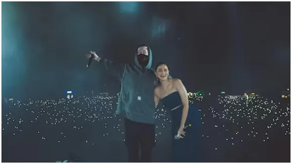 Alia Bhatt makes special appearance at DJ Alan Walker's Bengaluru concert
