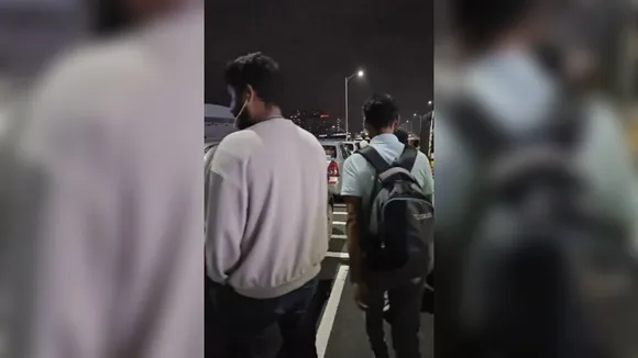 Watch: Anguished commuters abandon vehicles, walk home in Bengaluru rains