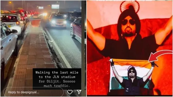 Heavy traffic slows fans, including Zomato CEO, on way to Diljit Dosanjh concert in Delhi
