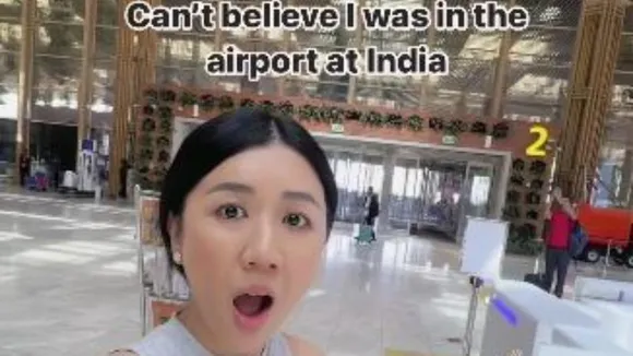 Japanese vlogger bowled over by beauty of Bengaluru Airport Terminal 2