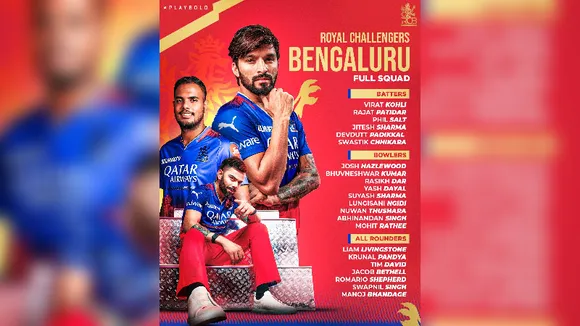 RCB unveil squad for IPL 2025: A blend of experience and potential?