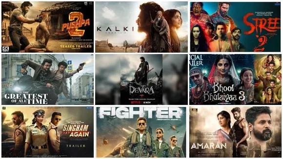Top 10 highest-grossing Indian movies of 2024 that were a cinematic treat to audiences