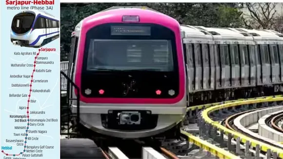 Karnataka government approves 36.59-km Red Line metro from Sarjapur to Hebbal