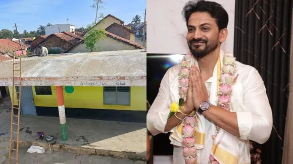 Just weeks before his wedding, actor Daali Dhananjaya renovates government school in Kalenahalli