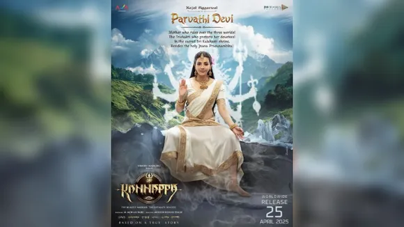 Kajal Aggarwal unveils first look as Parvati Devi in ‘Kannappa’