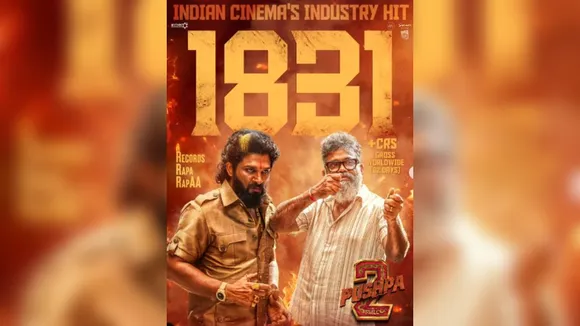 ‘Pushpa 2’ becomes India’s biggest blockbuster with ₹1,831 crores, surpasses ‘Baahubali 2’