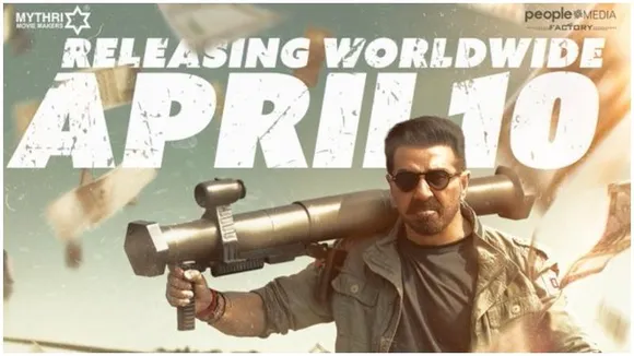 Sunny Deol’s action-packed thriller 'Jaat' to release on April 10