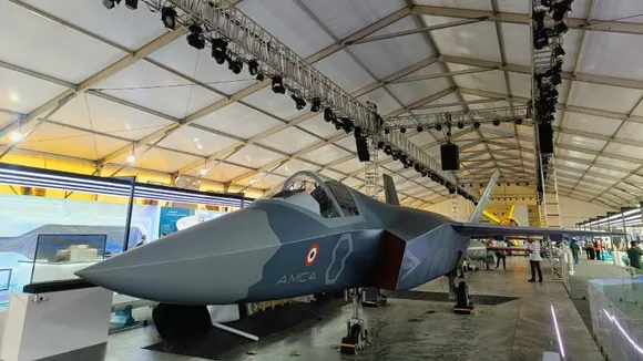 Bengaluru: India unveils AMCA stealth fighter at Aero India 2025