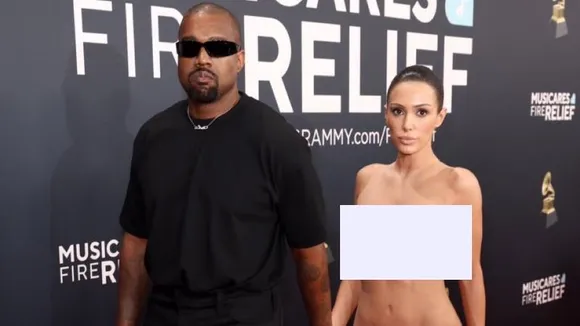 Grammys: Kanye West & Bianca removed after daring outfit reveal?