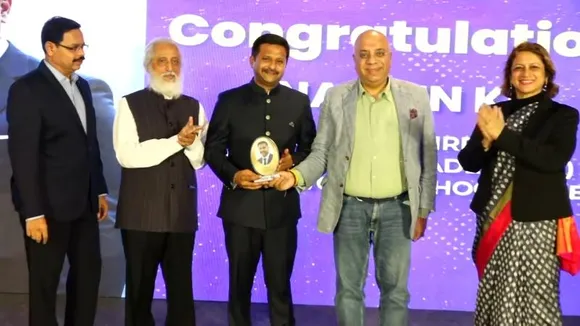 Trio Schools’ Naveen KM wins prestigious BW Education 40 Under 40 award