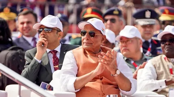 'Confluence of critical & frontier technologies': Rajnath Singh after inaugurating air show