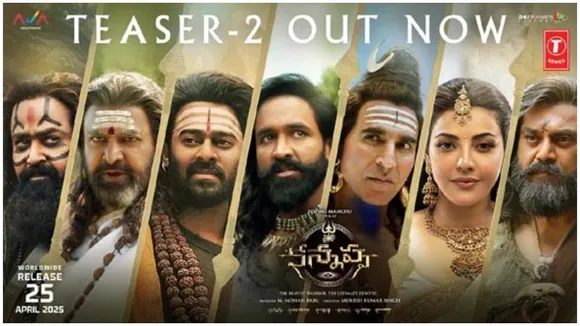 Vishnu Manchu’s ‘Kannappa’ gears up for grand release with star-studded cast, watch teaser here