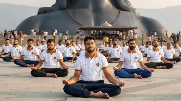 72 Indian defence personnel complete Hatha Yoga instructor training at Isha Yoga Center