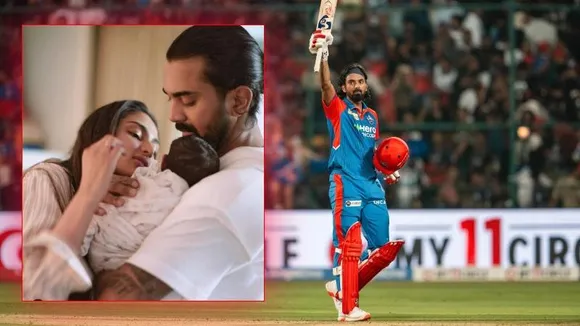 KL Rahul names daughter ‘Ivara’ on his 33rd birthday, calls her ‘a gift from god’