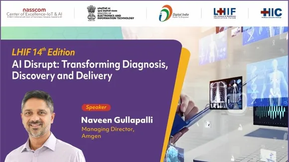 Amgen India MD Naveen Gullapalli to speak at 14th LHIF on AI Disruption in Healthcare