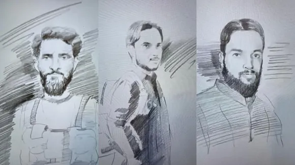 Sketches of Pahalgam attack terrorists released as hunt intensifies 
