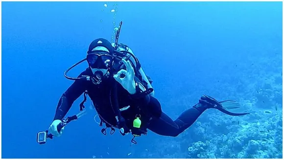 Bengaluru student diver leads marine conservation efforts off India’s eastern coast