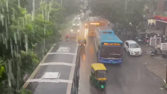 Week-long rain spell begins in Bengaluru, evening showers bring city to a crawl
