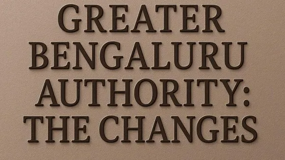 Bengaluru to be restructured into five municipal corporations under new GBA