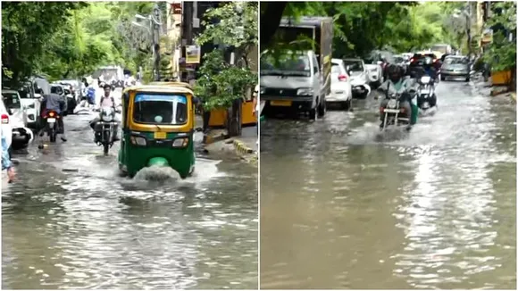Bengaluru: Heart-wrenching scenes as people run helter-skelter to escape rain wrath!