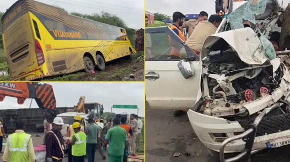 Six killed in tragic multi-vehicle collision on NH-50 in Vijayapura