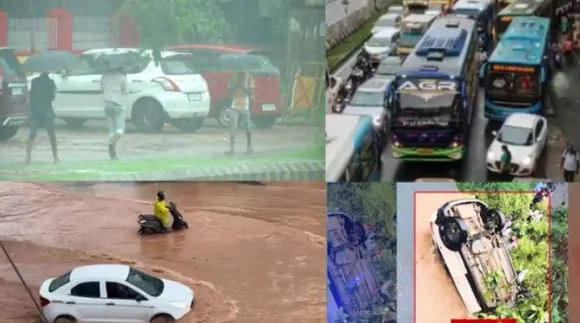Karnataka braces for early monsoon entry with warnings for heavy rainfall & landslides