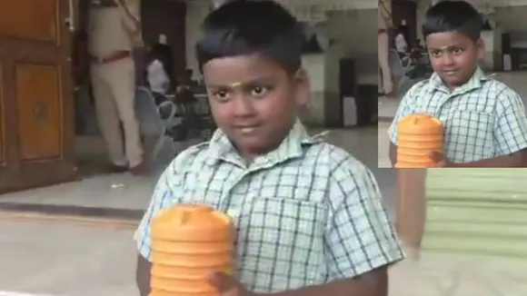 8-year-old Karur student donates savings to Indian Army in touching gesture
