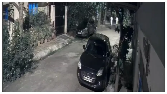 Bengaluru: Car stolen outside home in Kamakshipalya; thieves caught on CCTV