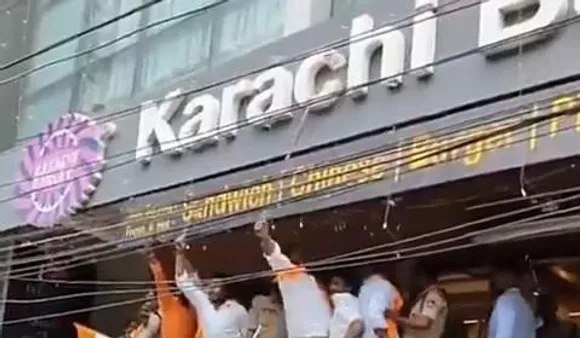 ‘Karachi’ Bakery vandalized in Hyderabad amid rising border tensions