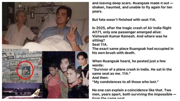 The mystery of seat 11A: Two crashes, two survivors, one incredible coincidence