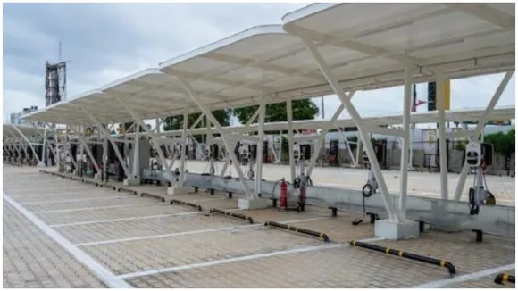 India's largest EV charging hub opens in Bengaluru with over 210 charging points